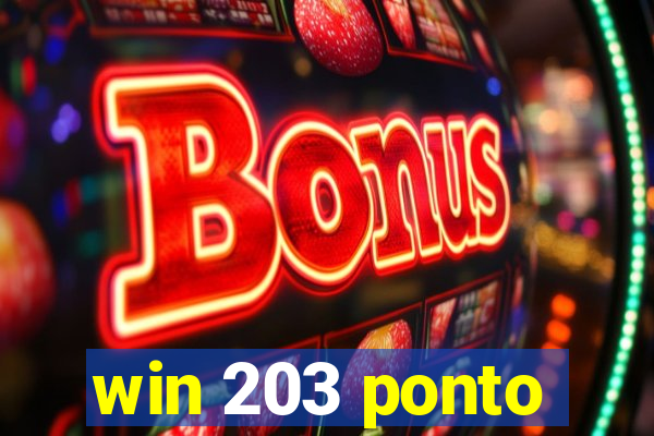 win 203 ponto